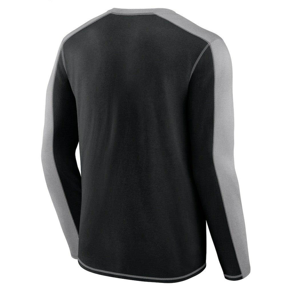 Pittsburgh Steelers Behind the Line Long Sleeve T-Shirt - Black/Gray online