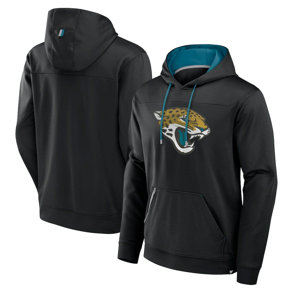 Jacksonville Jaguars Defender Pullover Hoodie - Black outlet