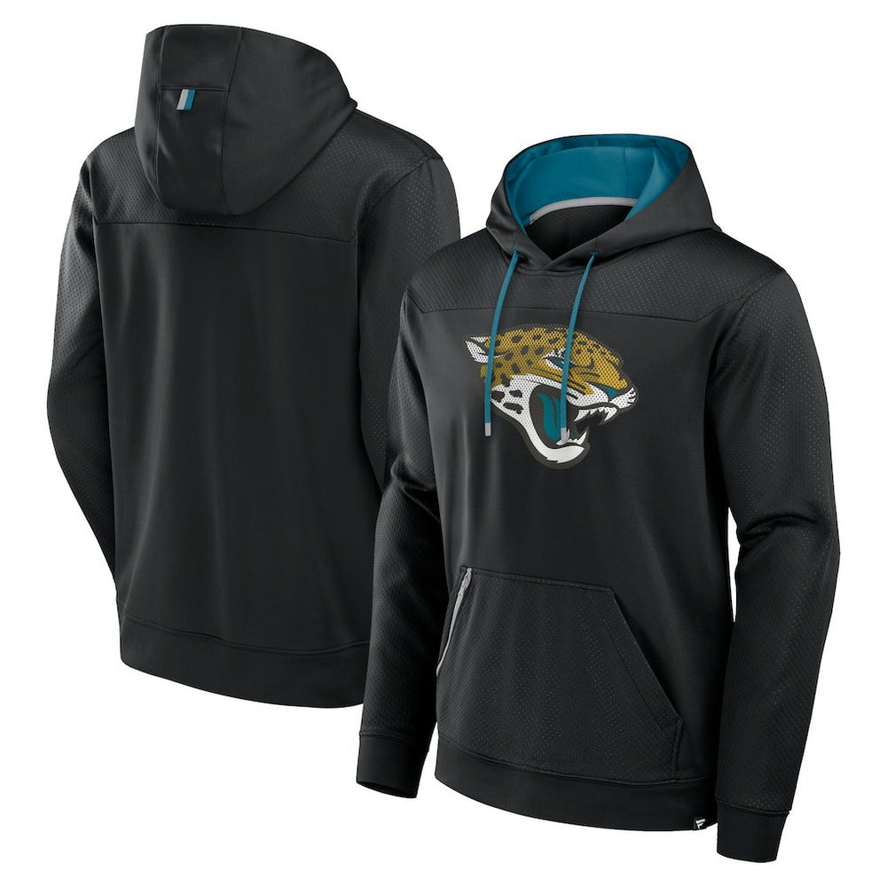 Jacksonville Jaguars Defender Pullover Hoodie - Black outlet