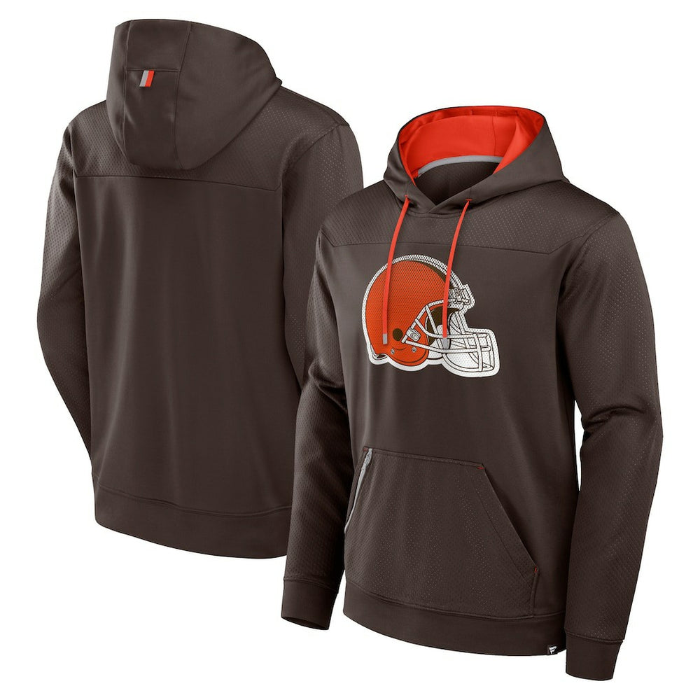 Cleveland Browns Defender Pullover Hoodie - Brown outlet