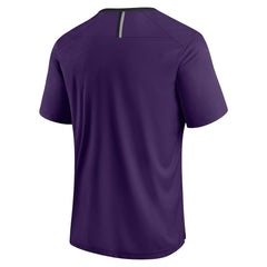 Baltimore Ravens Defender Fade Slant T-Shirt - Purple cheap