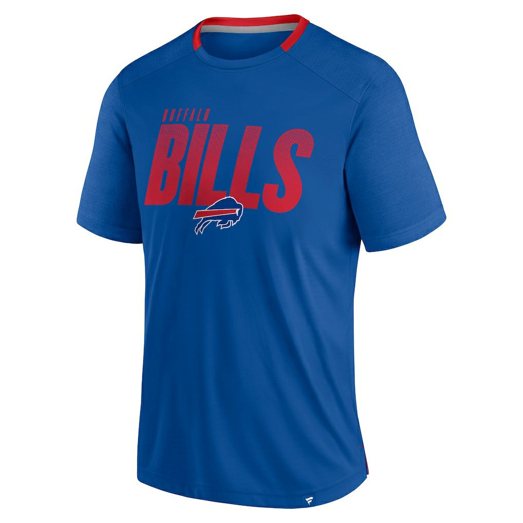 Buffalo Bills Defender Fade Slant T-Shirt - Royal outlet