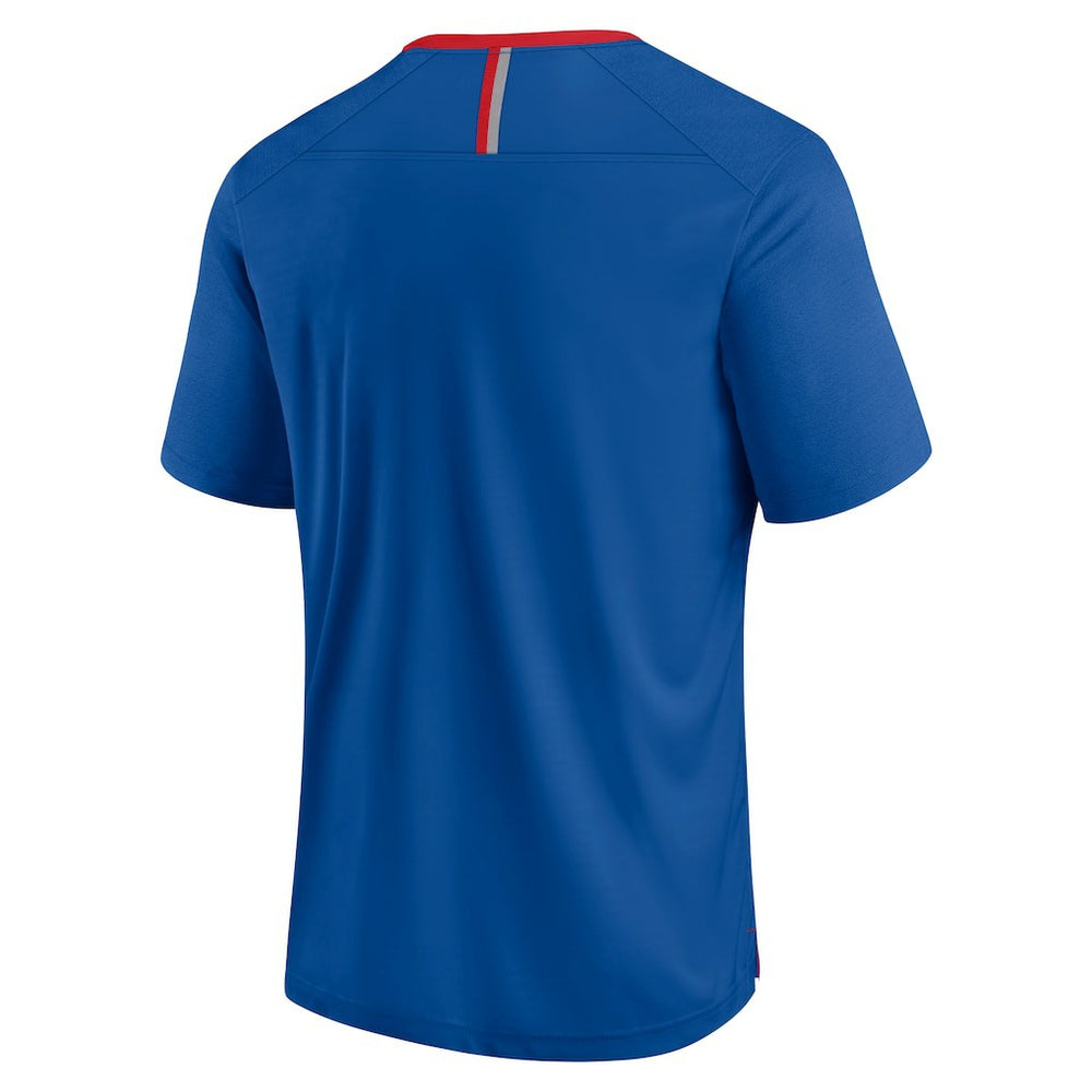 Buffalo Bills Defender Fade Slant T-Shirt - Royal outlet