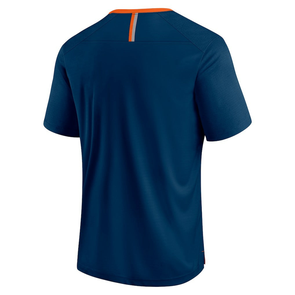Chicago Bears Defender Fade Slant T-Shirt - Navy on sale