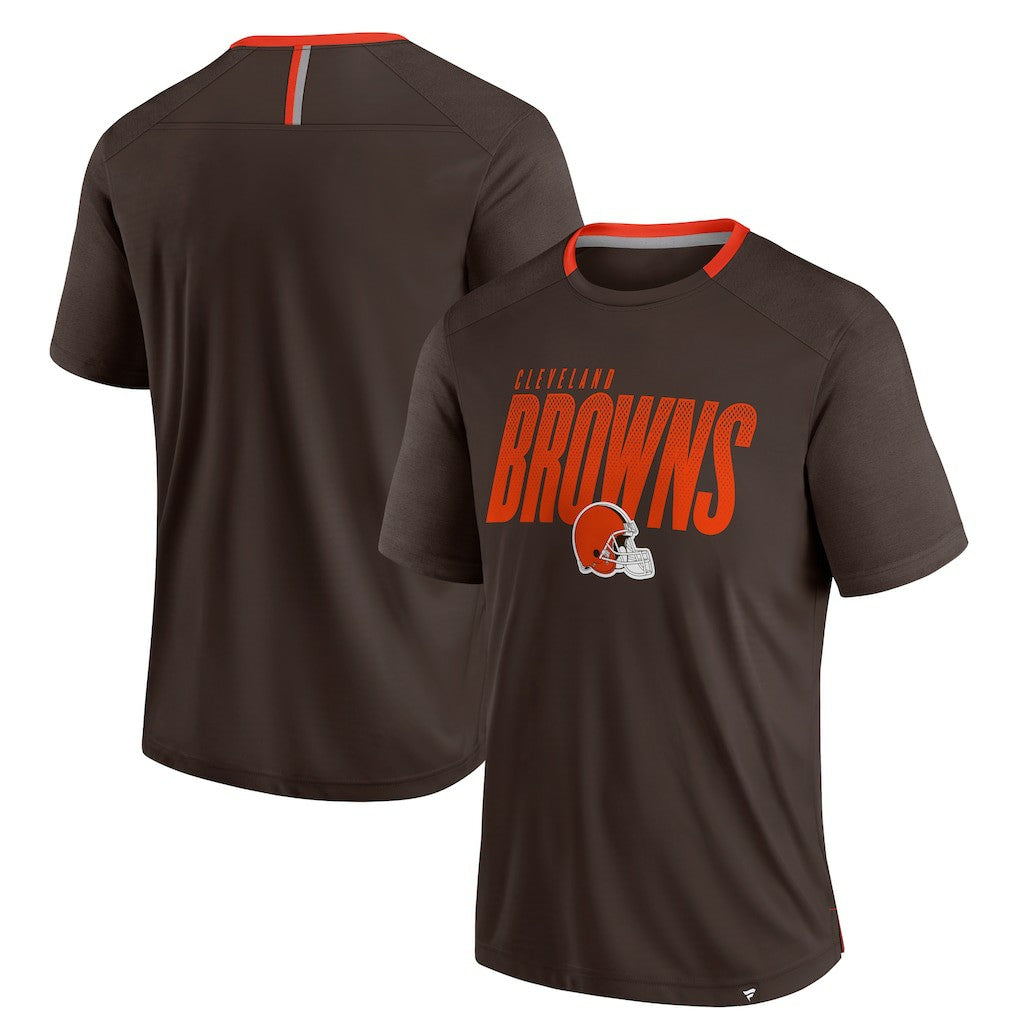 Cleveland Browns Defender Fade Slant T-Shirt - Brown sale