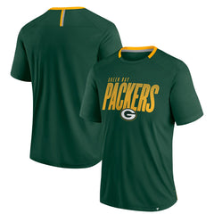 Green Bay Packers Defender Fade Slant T-Shirt - Green on sale