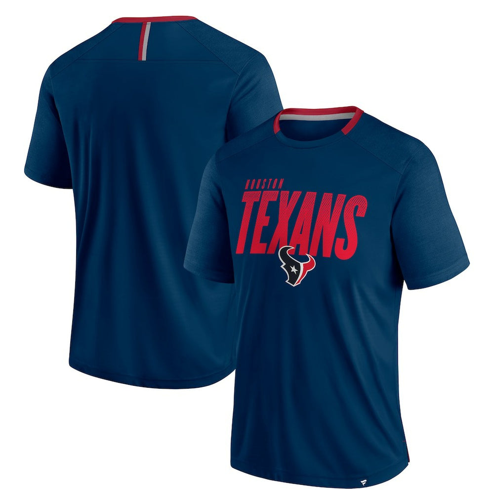 Houston Texans Defender Fade Slant T-Shirt - Navy outlet