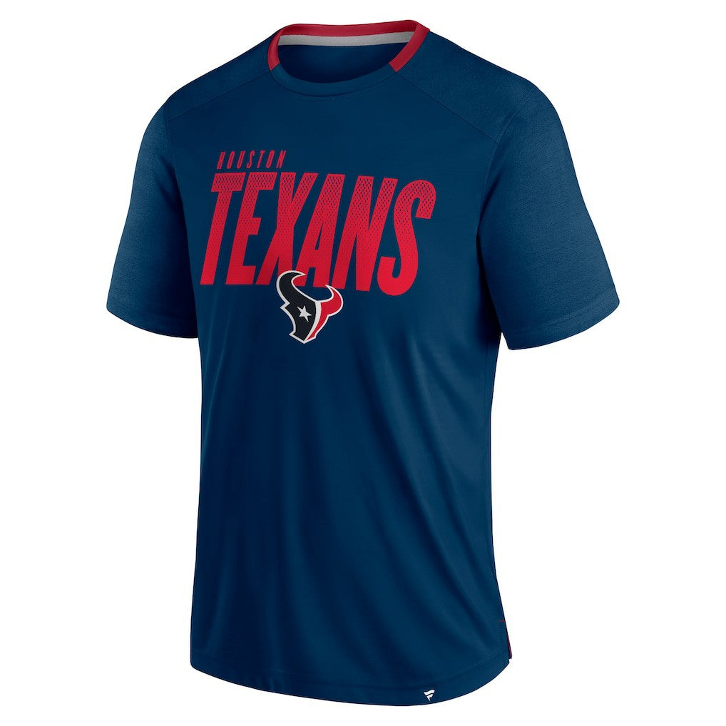 Houston Texans Defender Fade Slant T-Shirt - Navy outlet