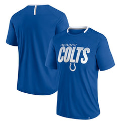 Indianapolis Colts Defender Fade Slant T-Shirt - Royal discount