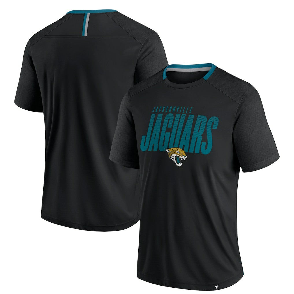 Jacksonville Jaguars Defender Fade Slant T-Shirt - Black sale