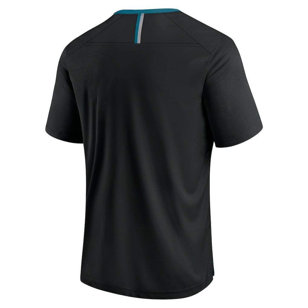 Jacksonville Jaguars Defender Fade Slant T-Shirt - Black sale