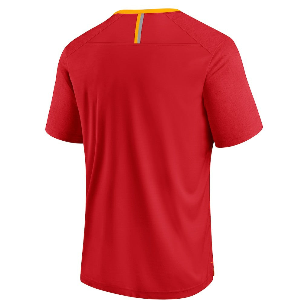 Kansas City Chiefs Defender Fade Slant T-Shirt - Red online