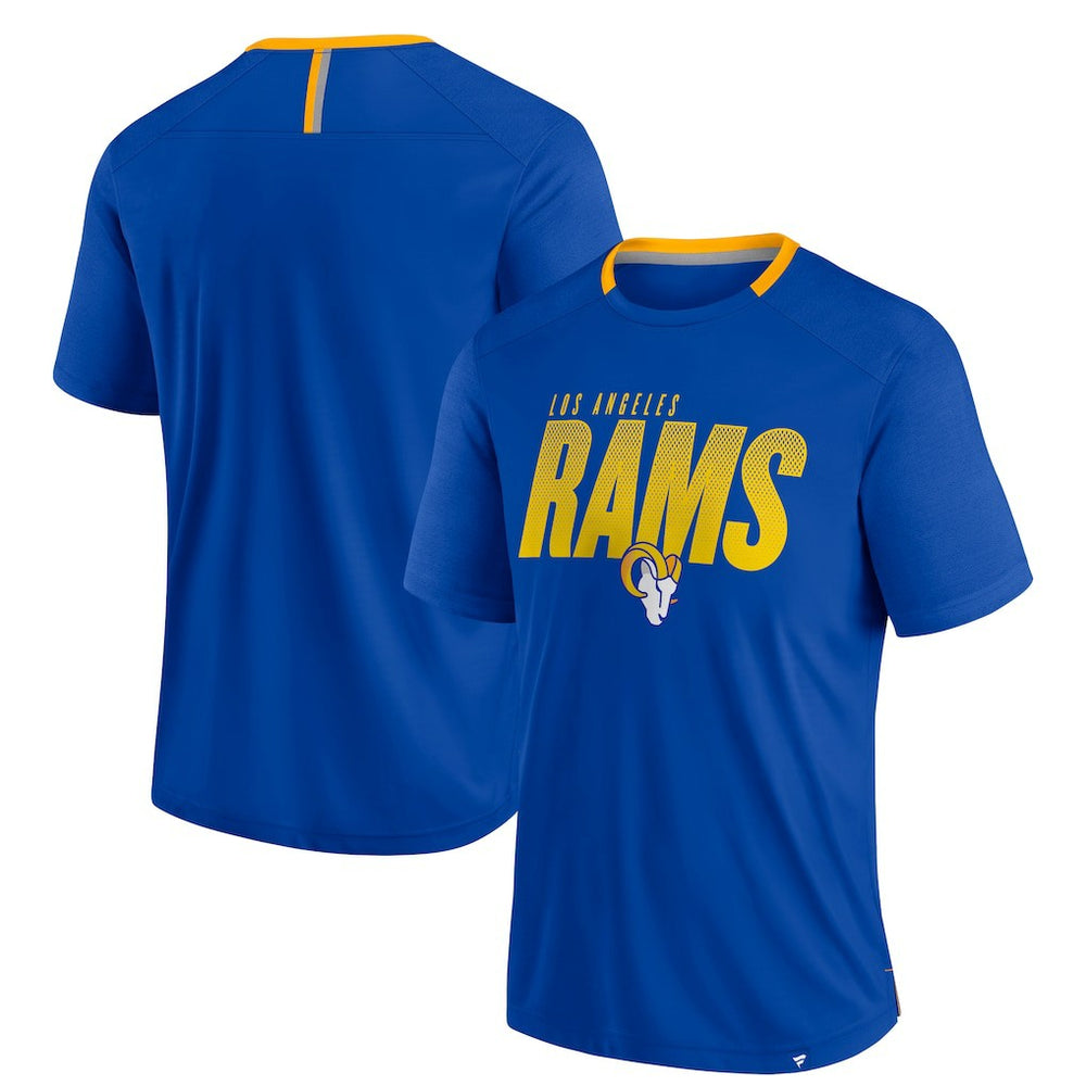 Los Angeles Rams Defender Fade Slant T-Shirt - Royal outlet
