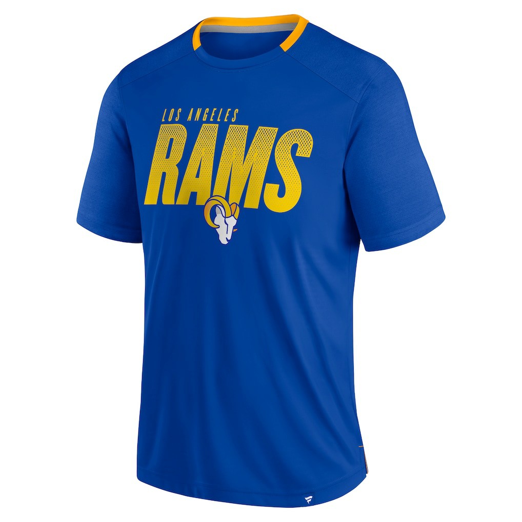 Los Angeles Rams Defender Fade Slant T-Shirt - Royal outlet