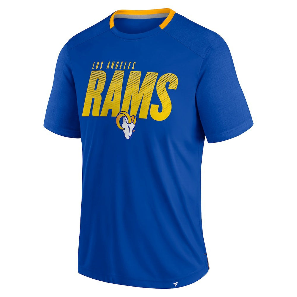 Los Angeles Rams Defender Fade Slant T-Shirt - Royal outlet