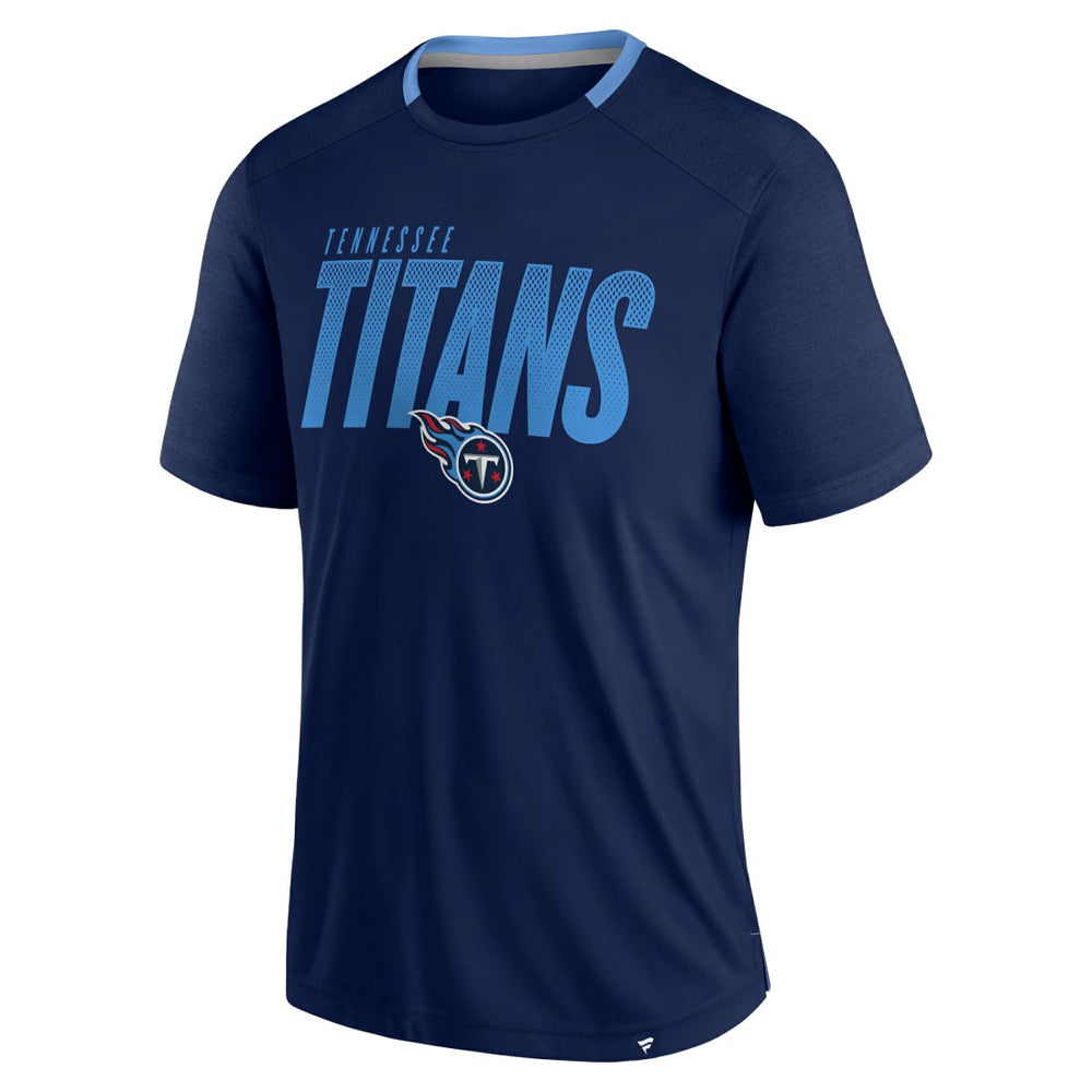 Tennessee Titans Defender Fade Slant T-Shirt - Navy discount