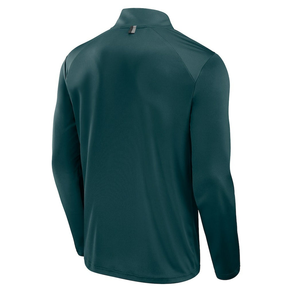 Philadelphia Eagles Defender Long Sleeve Quarter-Zip Jacket - Midnight Green online