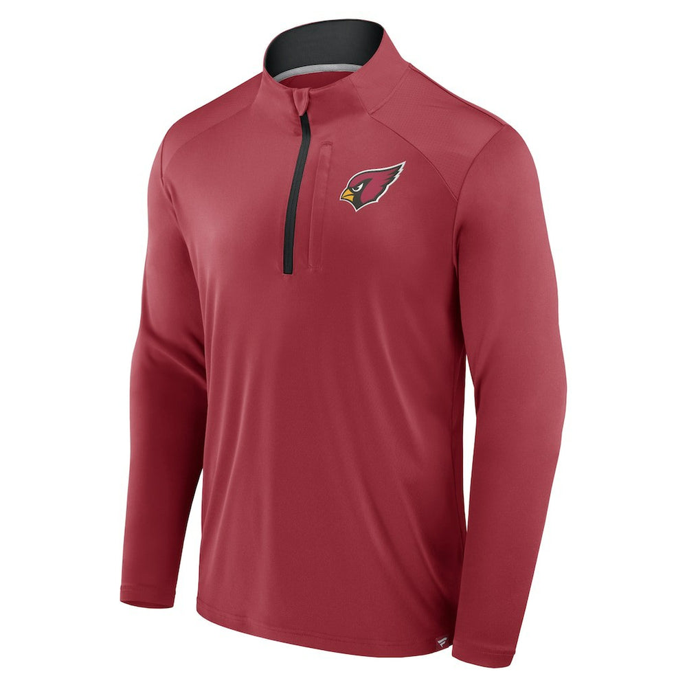 Arizona Cardinals Defender Long Sleeve Quarter-Zip Jacket - Cardinal cheap