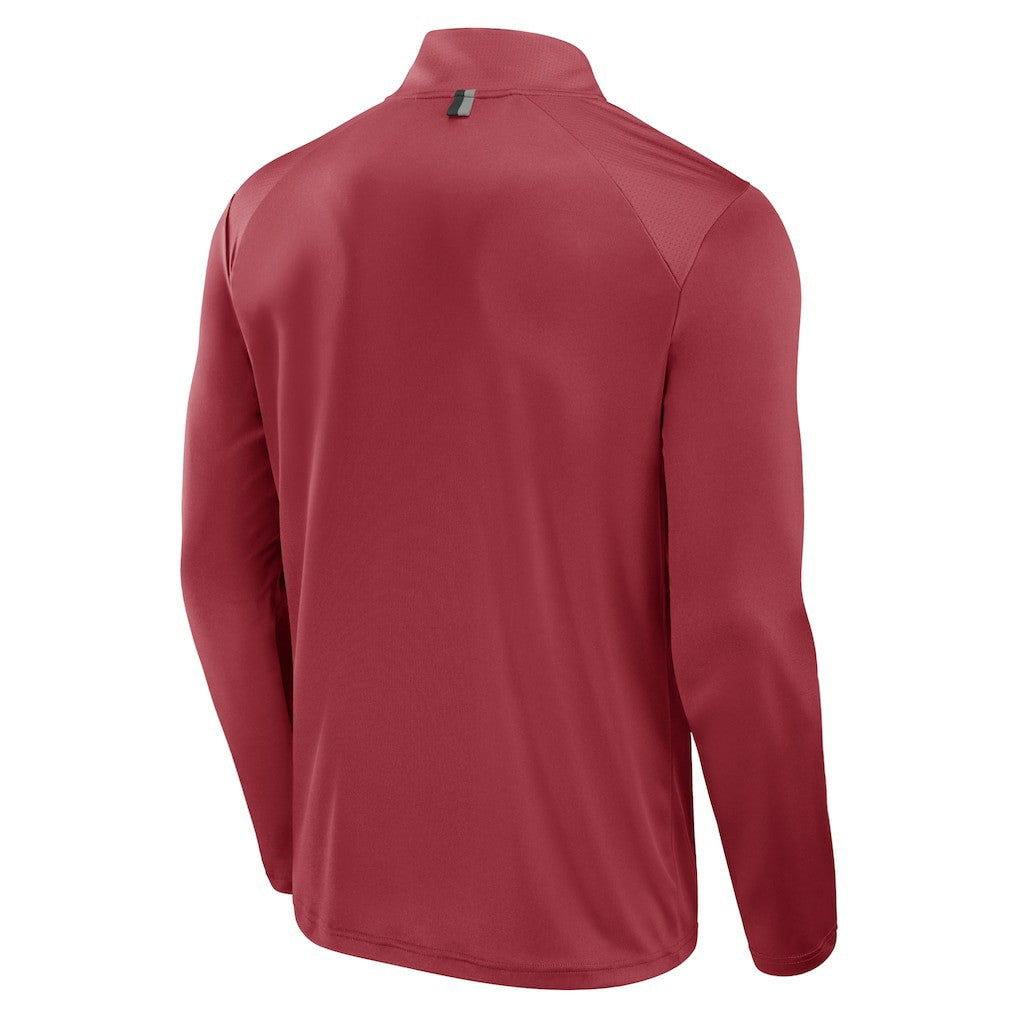 Arizona Cardinals Defender Long Sleeve Quarter-Zip Jacket - Cardinal cheap