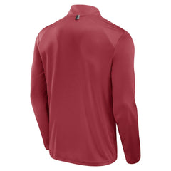 Arizona Cardinals Defender Long Sleeve Quarter-Zip Jacket - Cardinal cheap