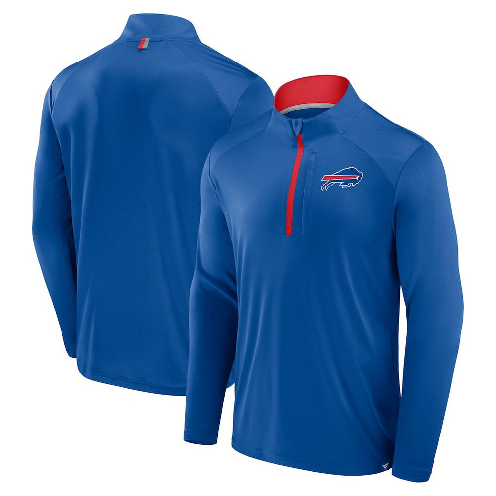 Buffalo Bills Defender Long Sleeve Quarter-Zip Jacket - Royal online