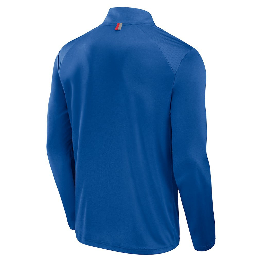 Buffalo Bills Defender Long Sleeve Quarter-Zip Jacket - Royal online