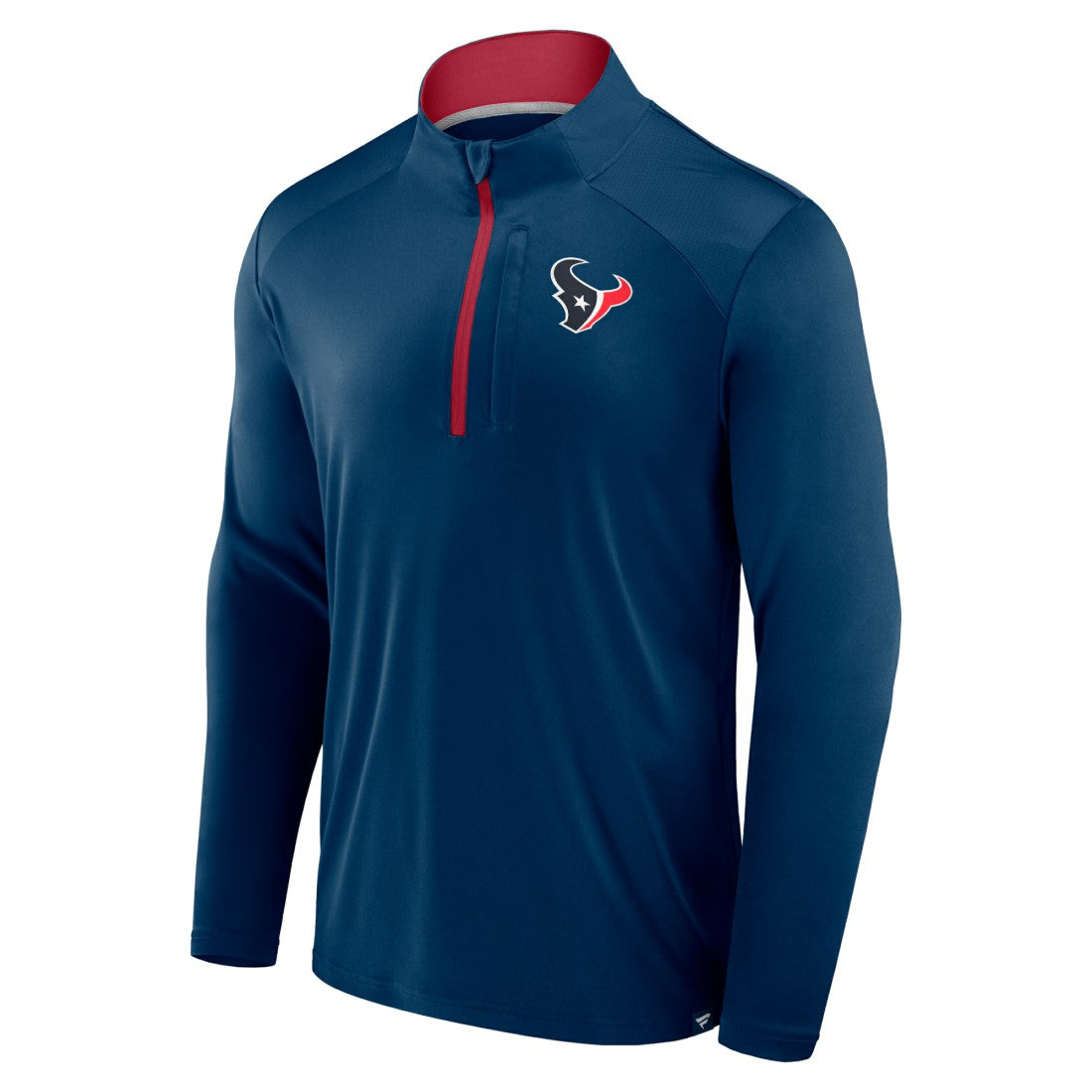 Houston Texans Defender Long Sleeve Quarter-Zip Jacket - Navy cheap