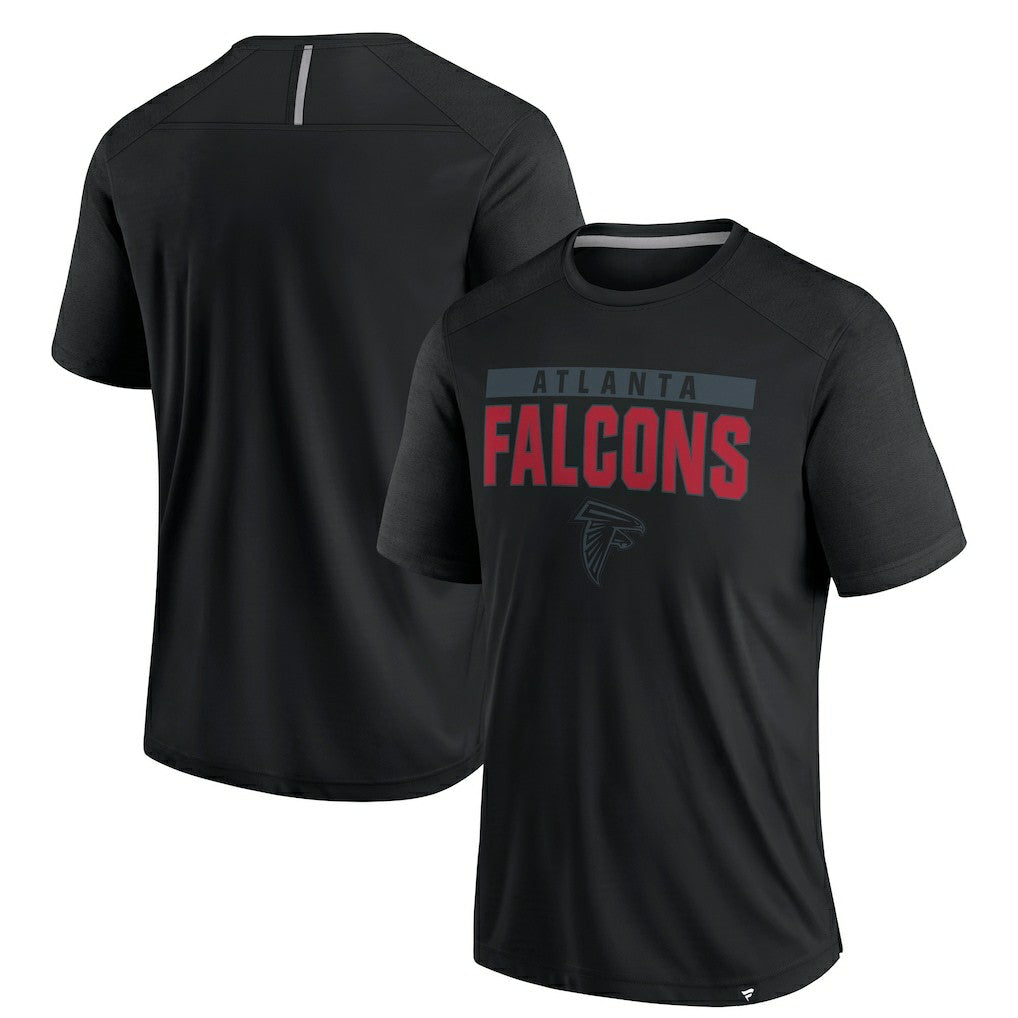 Atlanta Falcons Defender Blackout T-Shirt - Black online