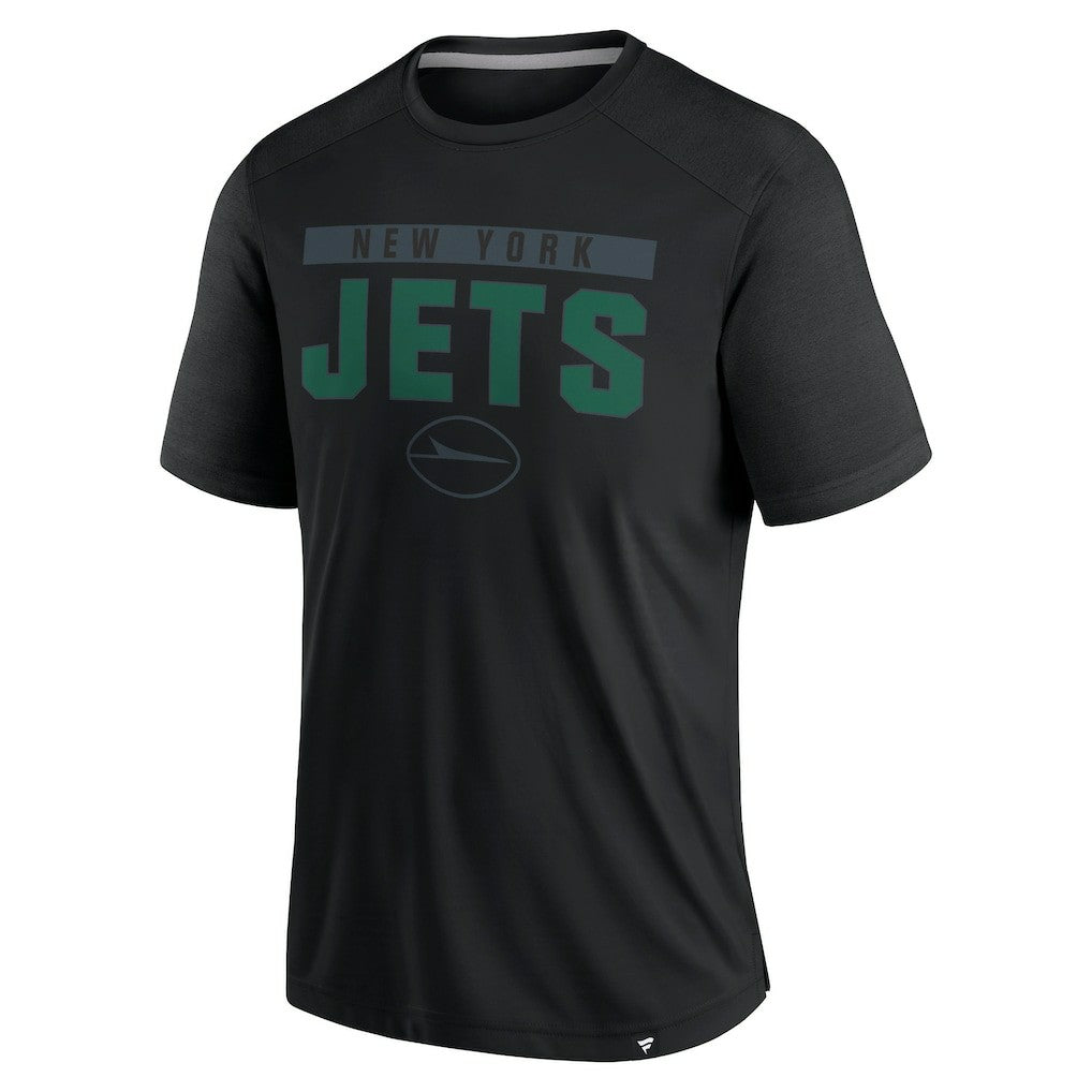 New York Jets Defender Blackout T-Shirt - Black cheap