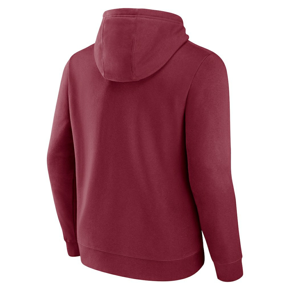 Arizona Cardinals Geometric Chrome Pullover Hoodie - Cardinal cheap