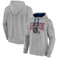 Houston Texans Label Maker Pullover Hoodie - Heather Gray sale