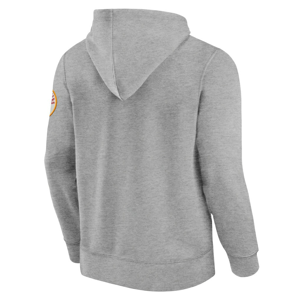 Arizona Cardinals Label Maker Pullover Hoodie - Heather Gray on sale