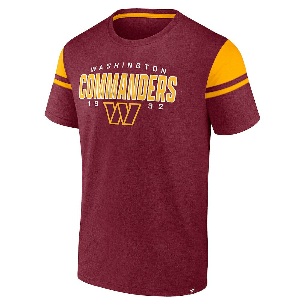 Washington Commanders Old School Play Slub T-Shirt - Burgundy sale