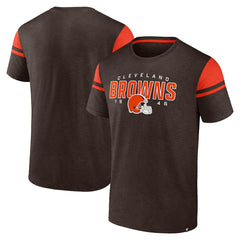 Cleveland Browns Old School Play Slub T-Shirt - Brown for sale