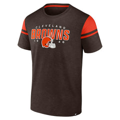 Cleveland Browns Old School Play Slub T-Shirt - Brown for sale