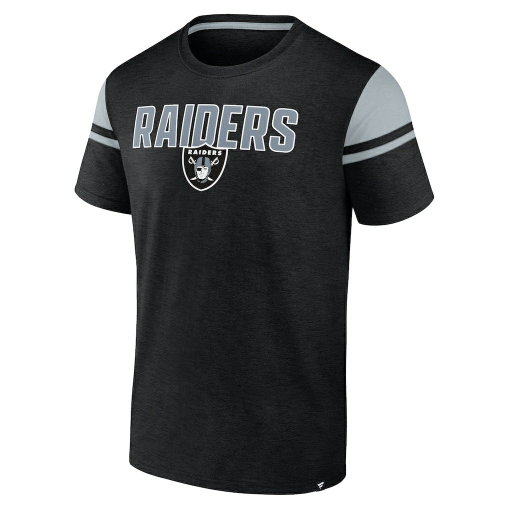 Las Vegas Raiders Old School Play Slub T-Shirt - Black for sale