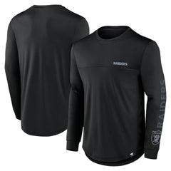 Las Vegas Raiders Blackout Long Sleeve T-Shirt - Black online