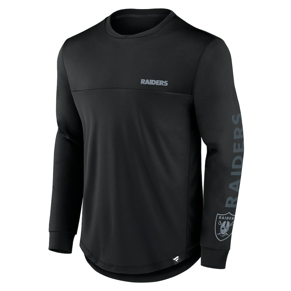 Las Vegas Raiders Blackout Long Sleeve T-Shirt - Black online