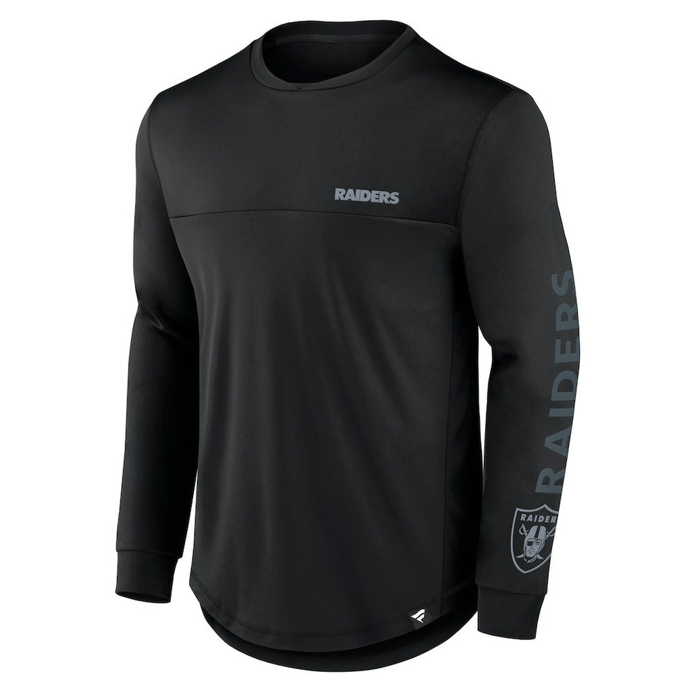 Las Vegas Raiders Blackout Long Sleeve T-Shirt - Black online