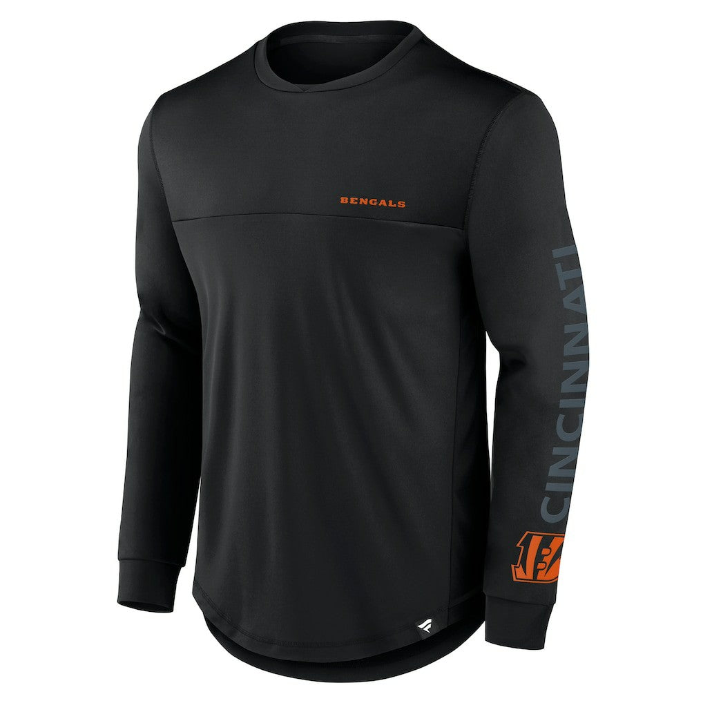 Cincinnati Bengals Blackout Long Sleeve T-Shirt - Black discount