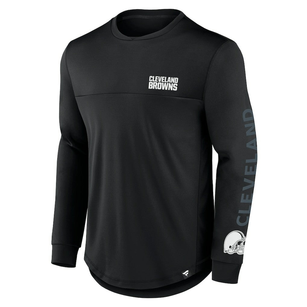 Cleveland Browns Blackout Long Sleeve T-Shirt - Black online