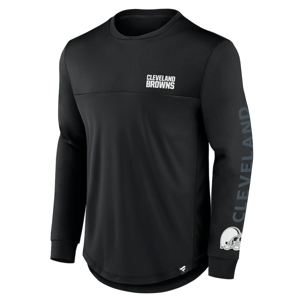 Cleveland Browns Blackout Long Sleeve T-Shirt - Black online