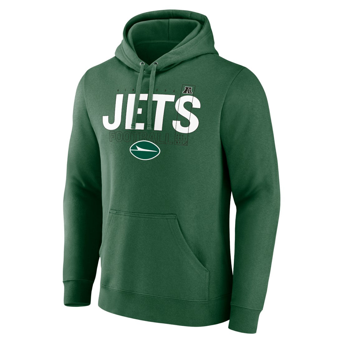 New York Jets Pylon Outline Pullover Hoodie - Green on sale