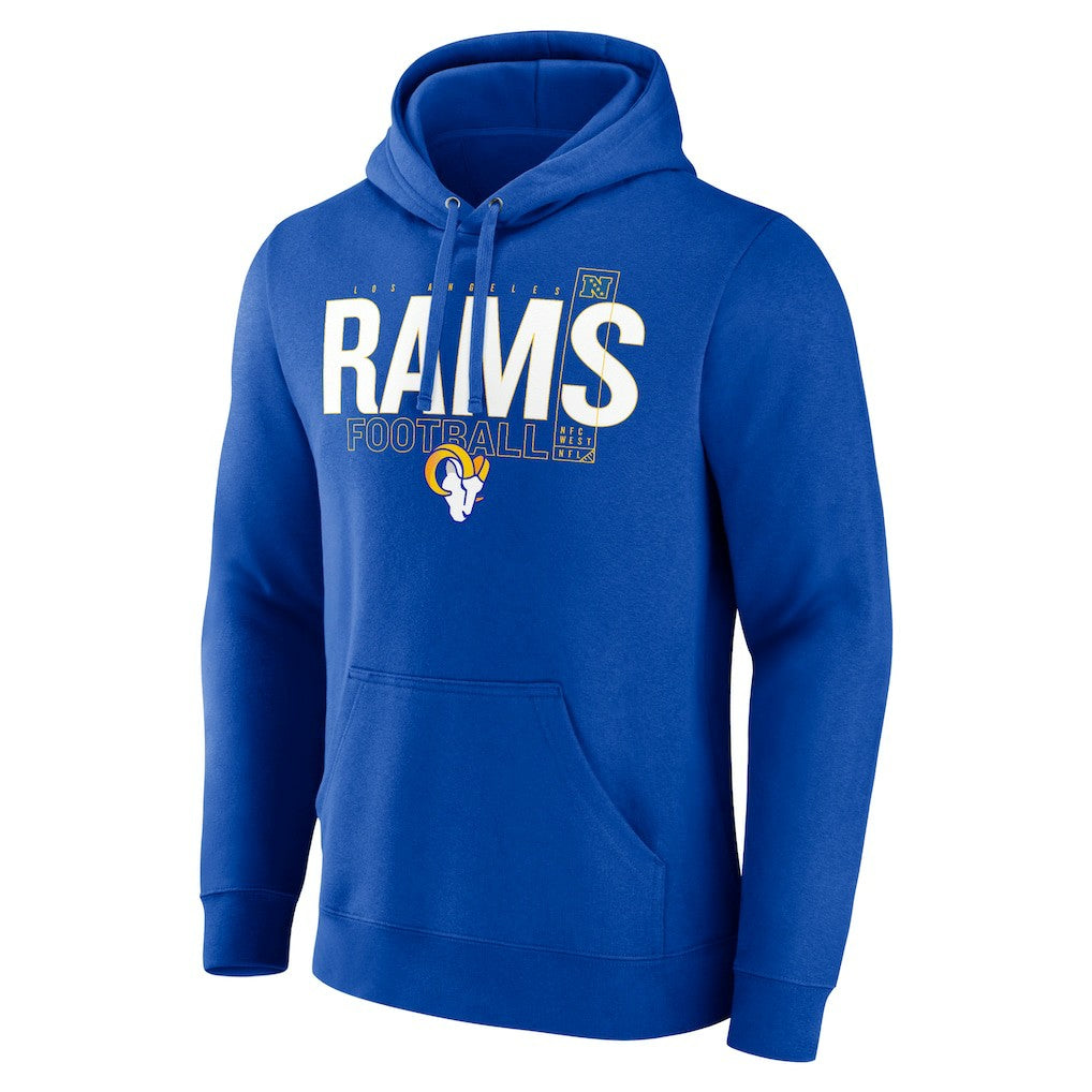 Los Angeles Rams Pylon Outline Pullover Hoodie - Royal discount