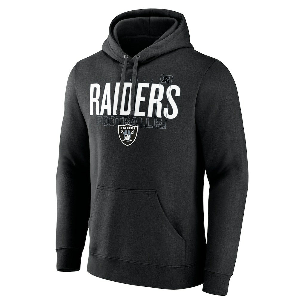Las Vegas Raiders Pylon Outline Pullover Hoodie - Black on sale
