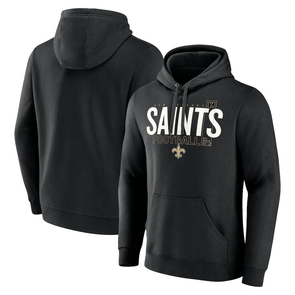 New Orleans Saints Pylon Outline Pullover Hoodie - Black sale