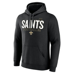 New Orleans Saints Pylon Outline Pullover Hoodie - Black sale