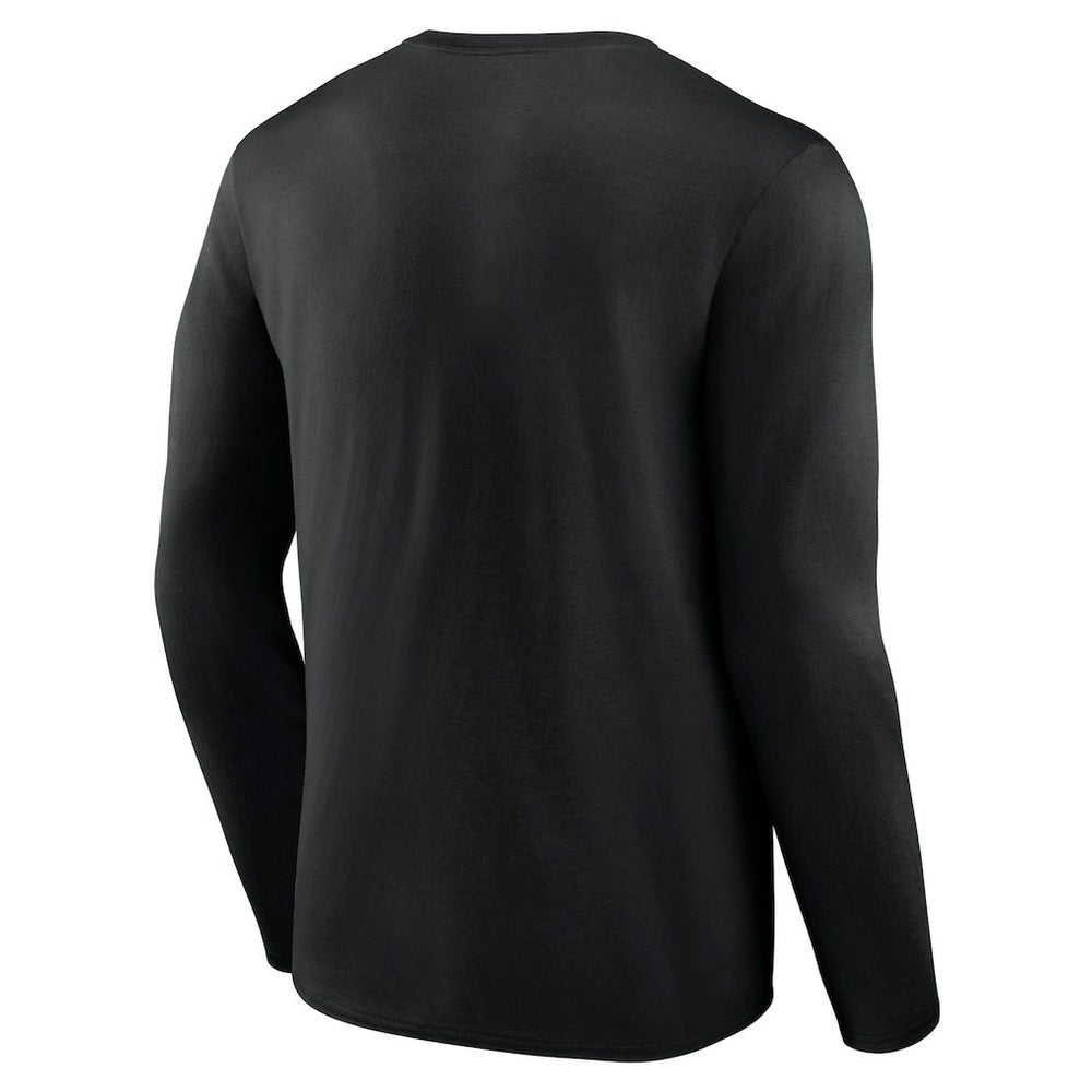 Las Vegas Raiders Stat Sheet Long Sleeve T-Shirt - Black discount