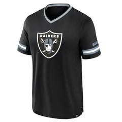 Las Vegas Raiders Stripe Stacking T-Shirt - Black sale