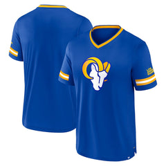 Los Angeles Rams Stripe Stacking T-Shirt - Royal on sale